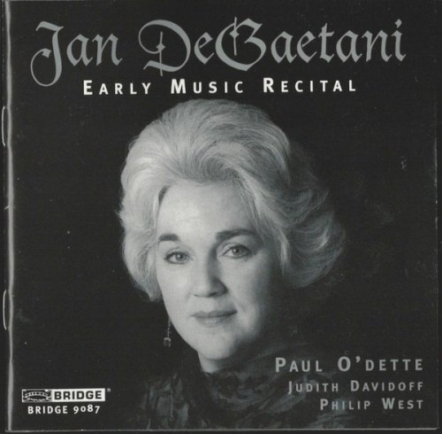 EARLY MUSIC RECITAL JAN DEGAETANI