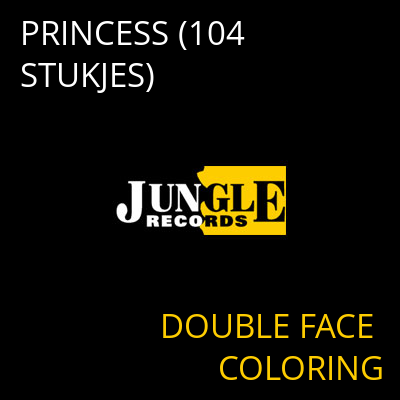 PRINCESS (104 STUKJES) DOUBLE FACE COLORING