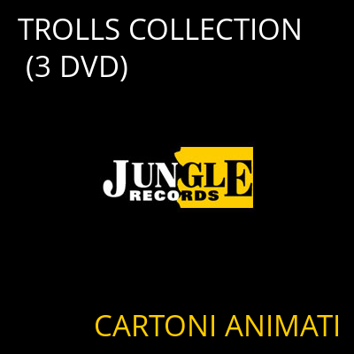 TROLLS COLLECTION (3 DVD) CARTONI ANIMATI