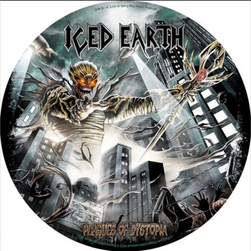 PLAGUES OF DISTOPIA (PICTURE DISC) (RSD 2023) ICED EARTH