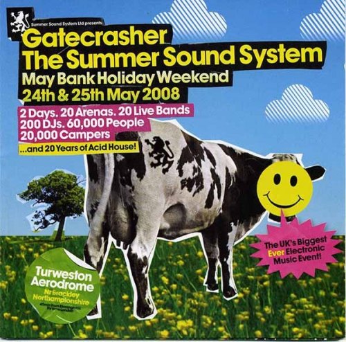 THE BIGGEST FESTIVAL 2008 AAVV GATECRASHER-THE SUMMER SOUND S