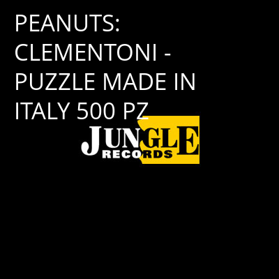 PEANUTS: CLEMENTONI - PUZZLE MADE IN ITALY 500 PZ -