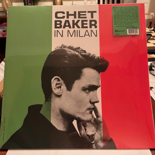 IN MILAN (NUMBERED EDITION) (CLEAR VINYL) CHET BAKER