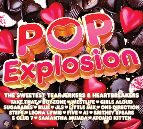 THE SWEETEST TEARJERKERS & HEARTBREAKERS / VARIOUS (3 CD) POP EXPLOSION