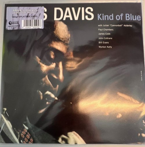 KIND OF BLUE (BLUE SPLATTER VINYL) MILES DAVIS