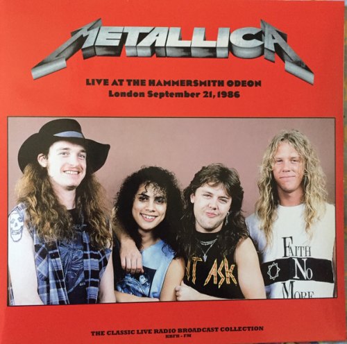 LIVE AT THE HAMMERSMITH ODEON, LONDON 1986 (RED VINYL) METALLICA