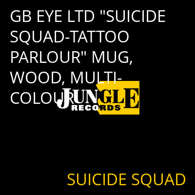 GB EYE LTD "SUICIDE SQUAD-TATTOO PARLOUR" MUG, WOOD, MULTI-COLOUR SUICIDE SQUAD