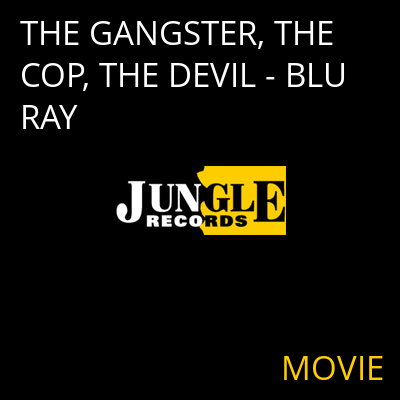 THE GANGSTER, THE COP, THE DEVIL - BLU RAY MOVIE