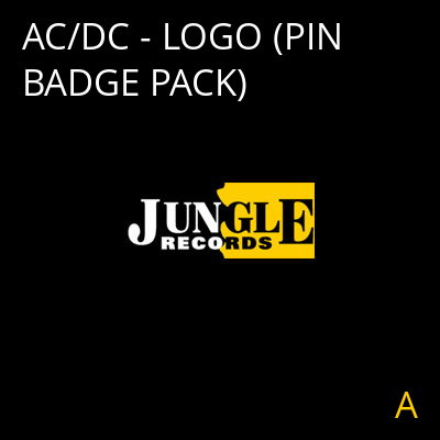 AC/DC - LOGO (PIN BADGE PACK) A