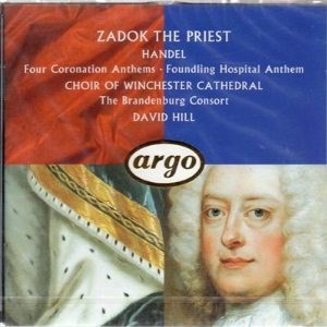 CORONATION ANTHEMS, FOUNDLING HOSPITAL ANTHEM GEORG FRIEDRICH HANDEL