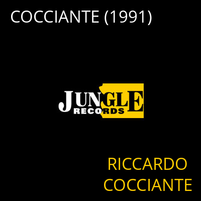 COCCIANTE (1991) RICCARDO COCCIANTE
