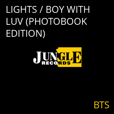 LIGHTS / BOY WITH LUV (PHOTOBOOK EDITION) BTS