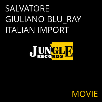 SALVATORE GIULIANO BLU_RAY ITALIAN IMPORT MOVIE