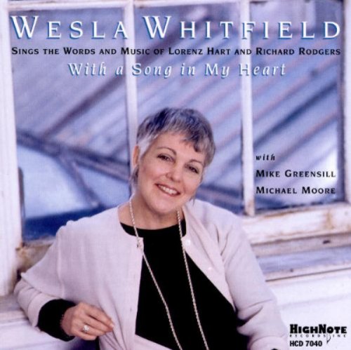 WITH A SONG IN MY HEART WESLA WHITFIELD
