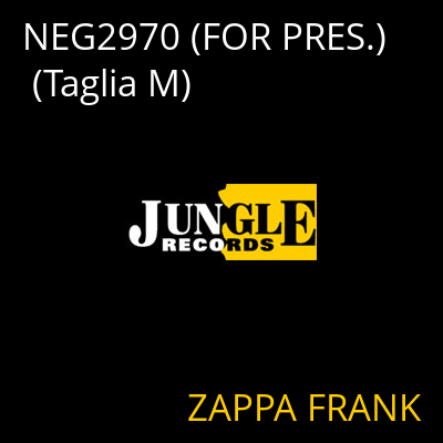 NEG2970 (FOR PRES.) (Taglia M) ZAPPA FRANK