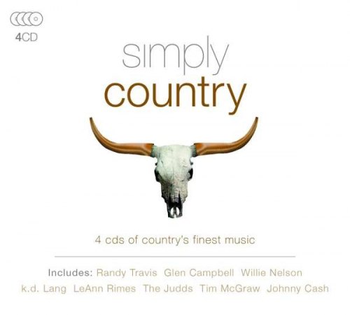 4 CDS OF COUNTRY'S FINEST MUSIC AAVV SIMPLY COUNTRY