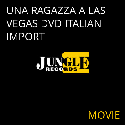 UNA RAGAZZA A LAS VEGAS DVD ITALIAN IMPORT MOVIE