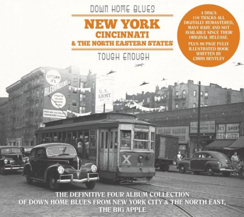 NEW YORK CINCINNATI & THE NORTH EASTERN STATES / VARIOUS (4 CD) DOWN HOME BLUES