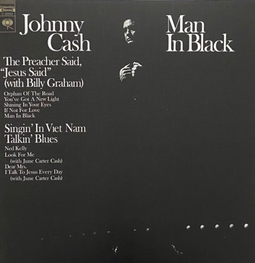 MAN IN BLACK (WHITE VINYL) JOHNNY CASH