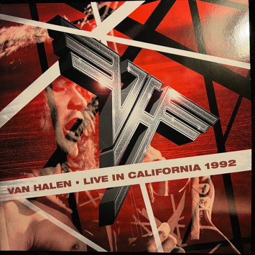 LIVE IN CALIFORNIA 1992 (2 LP RED VINYL) VAN HALEN