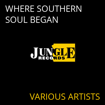 WHERE SOUTHERN SOUL BEGAN VARIOUS ARTISTS
