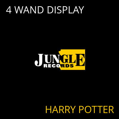 4 WAND DISPLAY HARRY POTTER