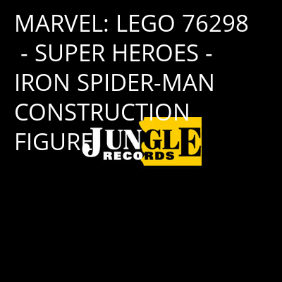 MARVEL: LEGO 76298 - SUPER HEROES - IRON SPIDER-MAN CONSTRUCTION FIGURE -