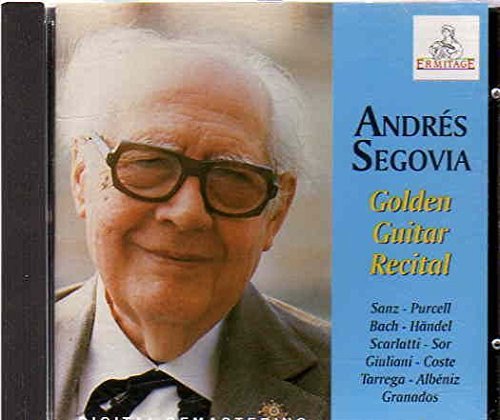 GOLDEN GUITAR RECITAL ANDRES SEGOVIA
