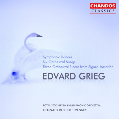 EDVARD GRIEG: SYMPHONIC DANCES; SIX ORCHESTRAL SONGS; THREE ORCHESTRAL PIECES FROM 'SIGURD JORSALFAR EDVARD GRIEG