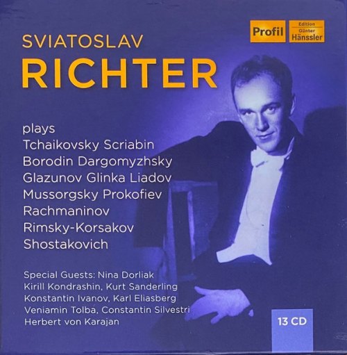 PLAYS RUSSIAN COMPOSERS (13 CD) SVIATOSLAV RICHTER