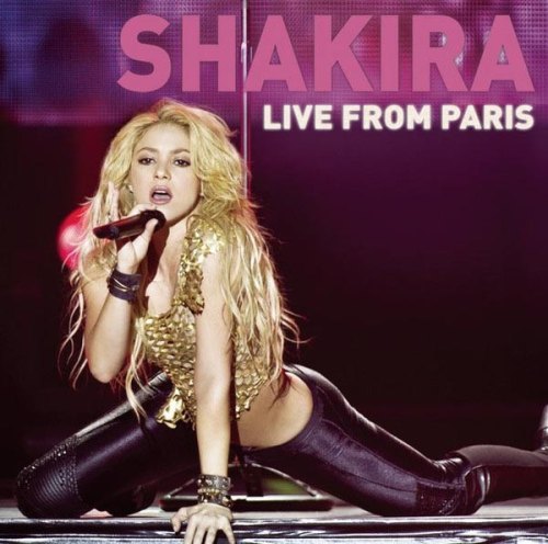 LIVE FROM PARIS (CD+DVD) SHAKIRA