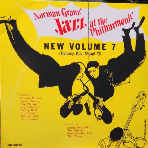 NORMAN GRANZ' JAZZ AT PHILARMONIC NEW VOLUME 7 (YELLOW VINYL) (RSD 2024) CHARLIE PARKER
