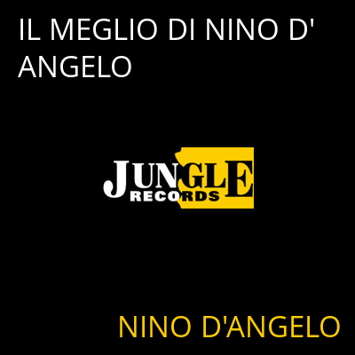 IL MEGLIO DI NINO D'ANGELO NINO D'ANGELO