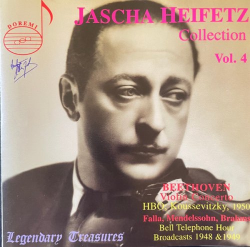 JASCHA HEIFETZ: COLLECTION VOL.4 LUDWIG VAN BEETHOVEN