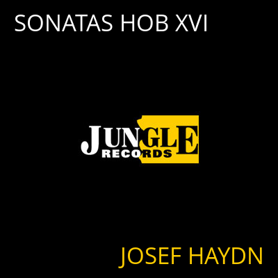 SONATAS HOB XVI JOSEF HAYDN