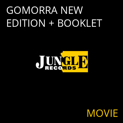 GOMORRA NEW EDITION + BOOKLET MOVIE