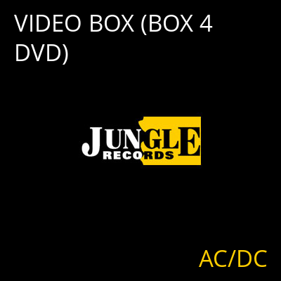 VIDEO BOX (BOX 4 DVD) AC/DC