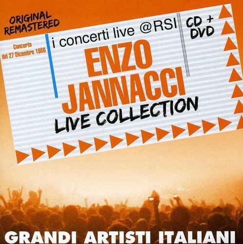 LIVE COLLECTION CD + DVD ENZO JANNACCI