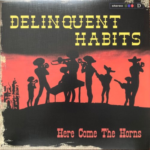 HERE COMES THE HORNS (RED VINYL) (2 LP) DELINQUENT HABITS