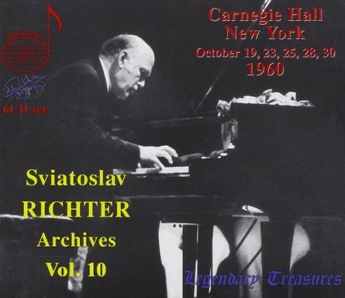 ARCHIVES VOL.10 / CARNEGIE HALL (6 CD) SVIATOSLAV RICHTER