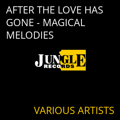 AFTER THE LOVE HAS GONE - MAGICAL MELODIES VARIOUS ARTISTS