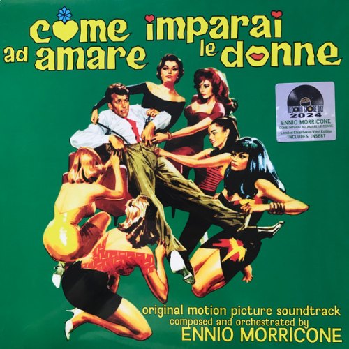 COME IMPARAI AD AMARE LE DONNE OST (CLEAR GREEN VINYL) (RSD 2024) ENNIO MORRICONE