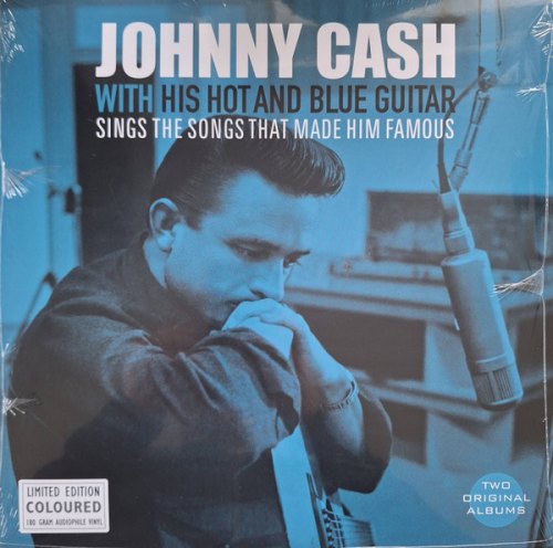 WITH HIS HOT AND GUITAR / SINGS THE SONGS... / SNOWY WHITE COLOURED / LTD JOHNNY CASH