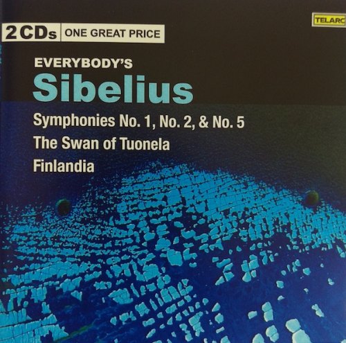 SYMPHONY NO.1, 2, & 5, FINLANDIA (2 CD) JEAN SIBELIUS
