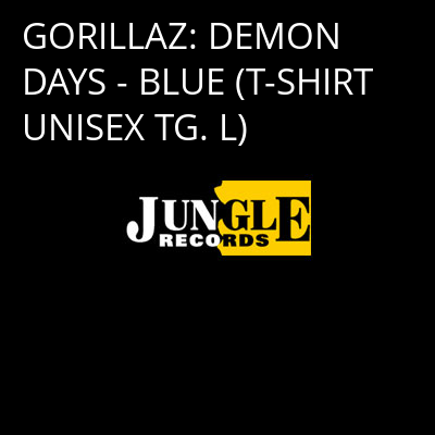 GORILLAZ: DEMON DAYS - BLUE (T-SHIRT UNISEX TG. L) -
